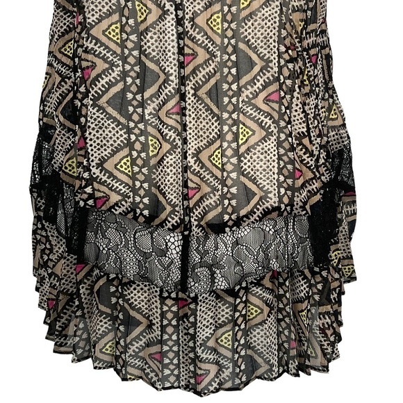 BCBG GENERATION WOMEN'S SPAGETTI STRAP FLOWY TOP/BLOUSE - Picture 8 of 12